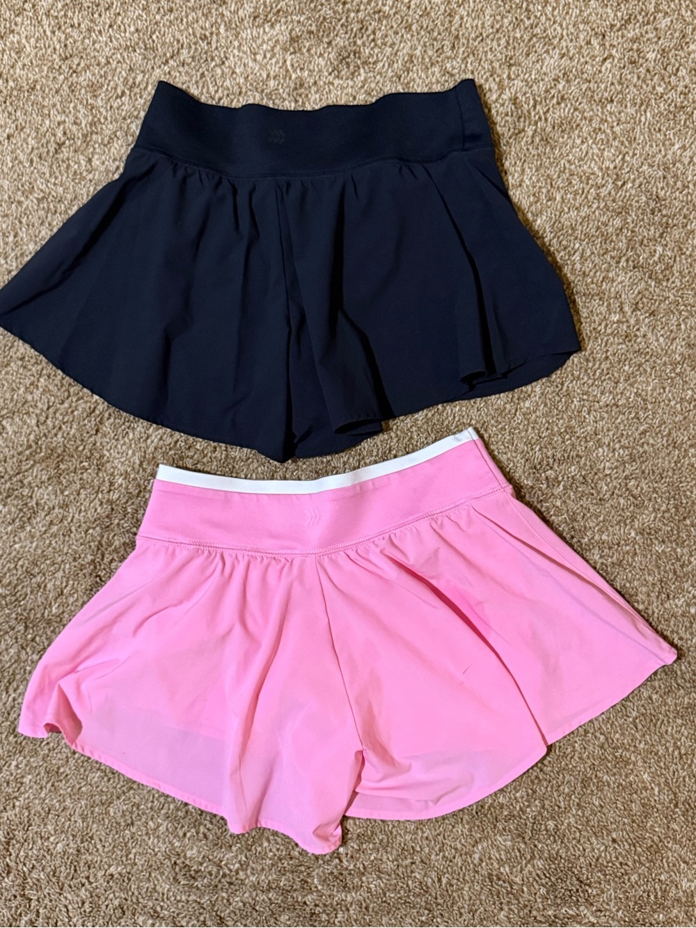 all in motion Black & Pink Women’s Athletic Skorts